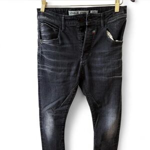 John John Men's Dark Wash Skinny Jeans